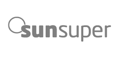 Sunsuper Logo: Grayscale